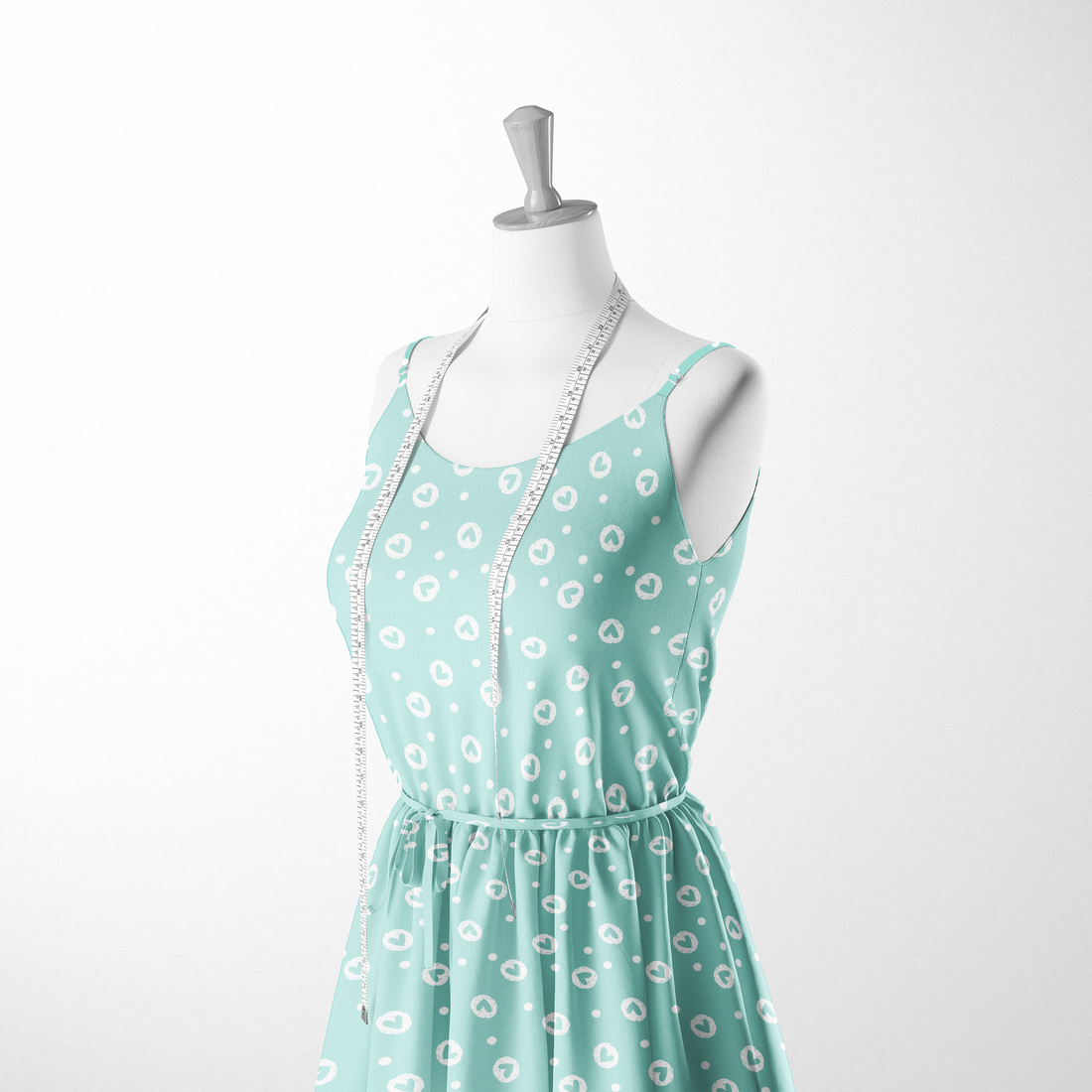  sutex woven dress form mockup