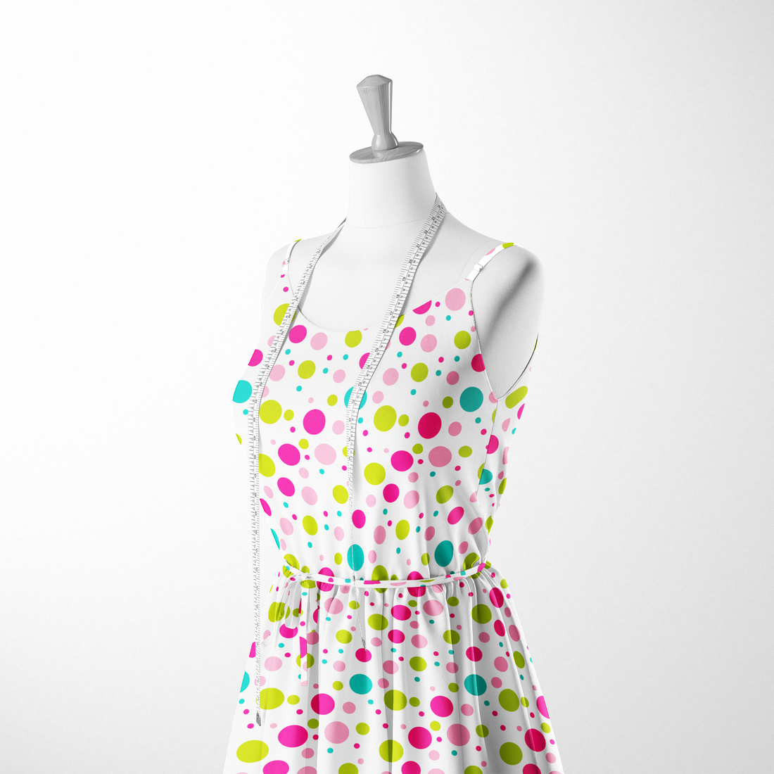  sutex woven dress form mockup