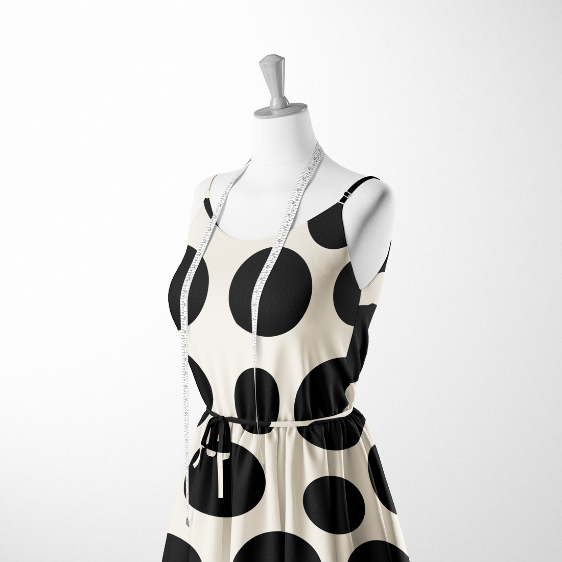  sutex woven dress form mockup
