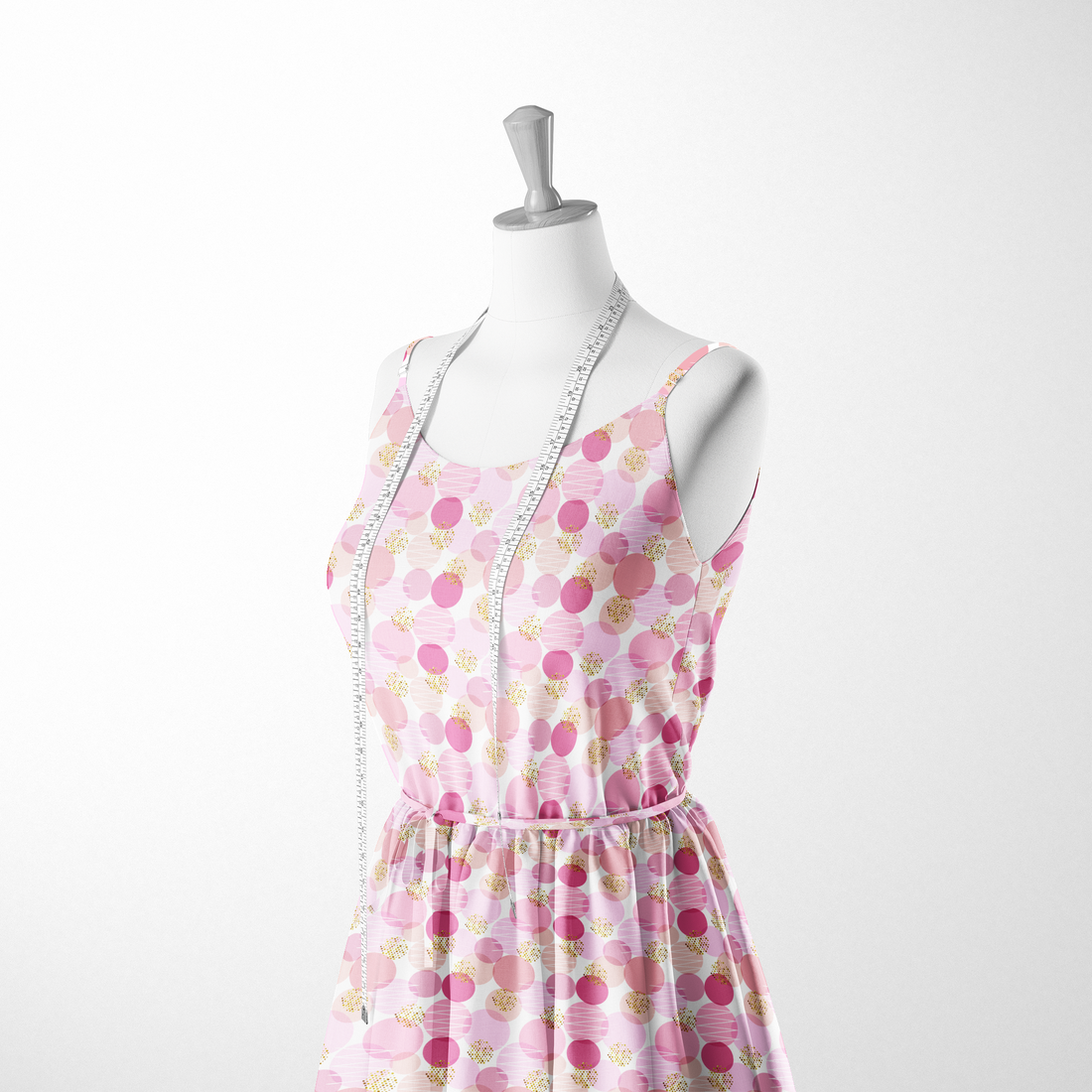  sutex woven dress form mockup