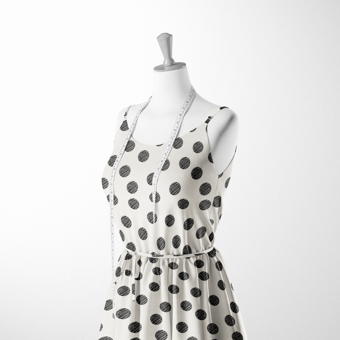  sutex woven dress form mockup