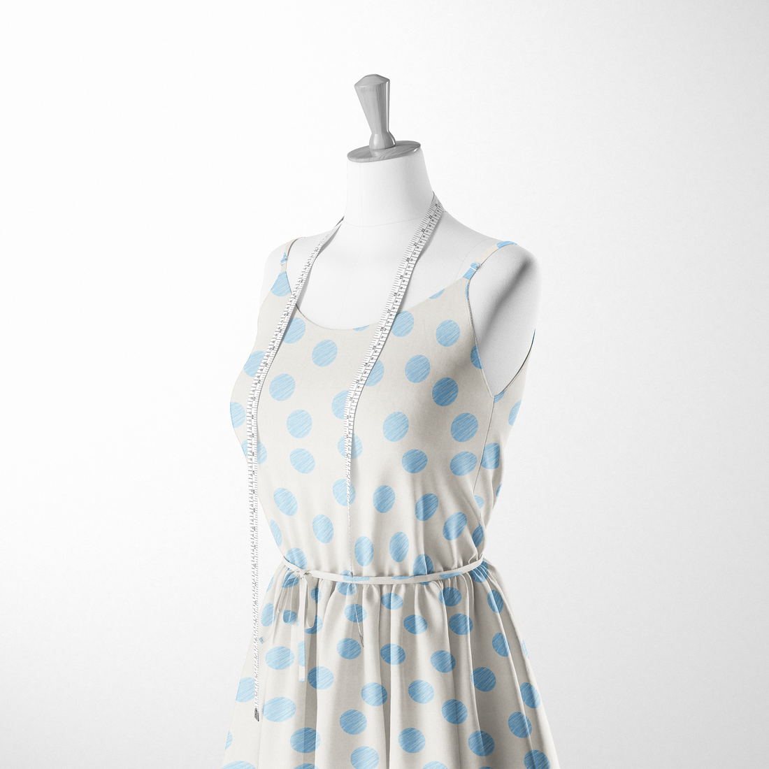  sutex woven dress form mockup