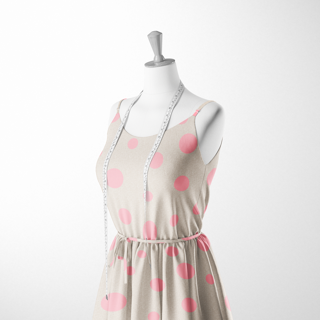  sutex woven dress form mockup