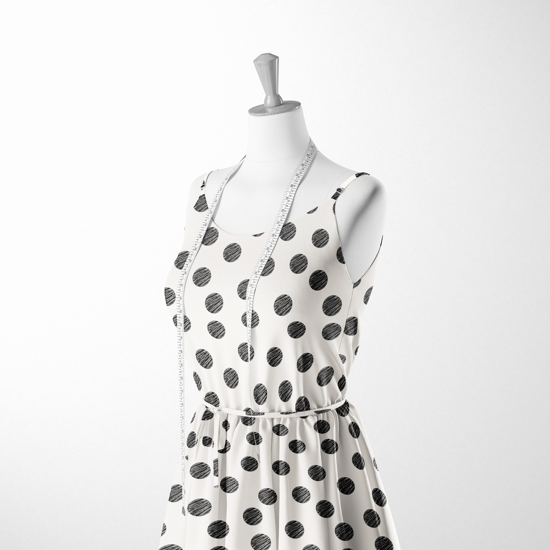  sutex woven dress form mockup
