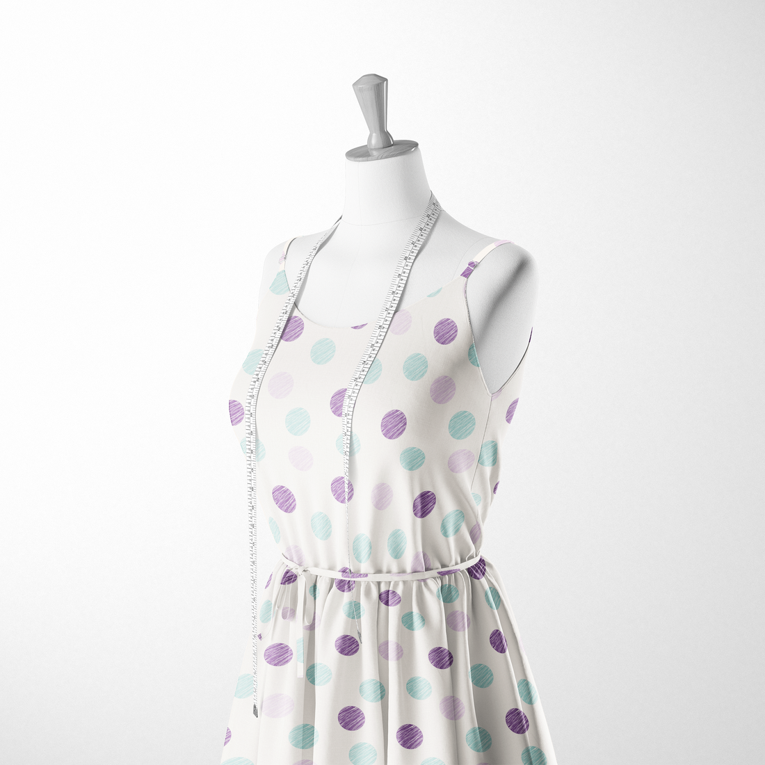  sutex woven dress form mockup