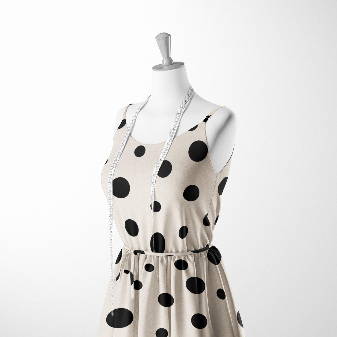  sutex woven dress form mockup