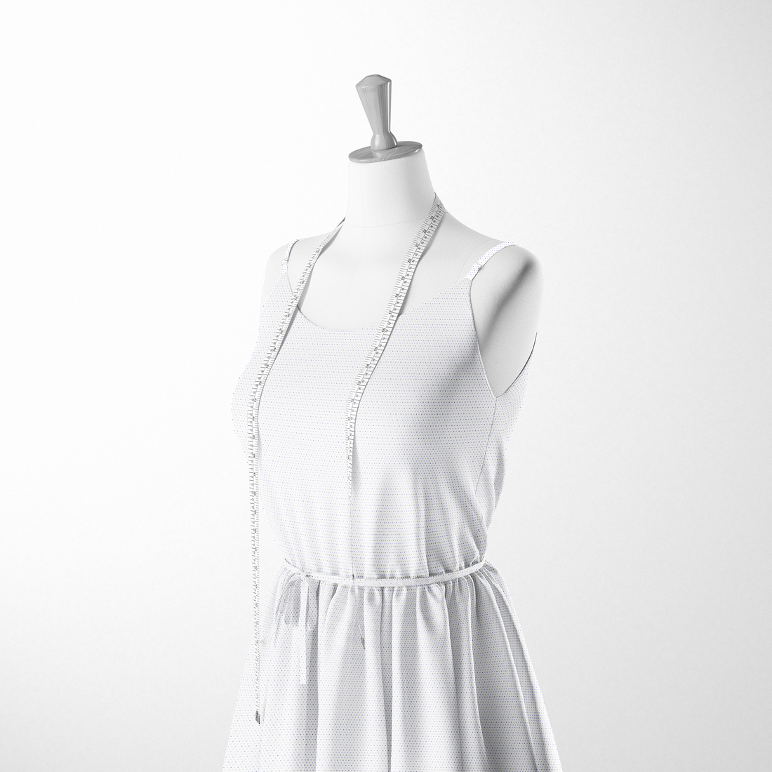  sutex woven dress form mockup