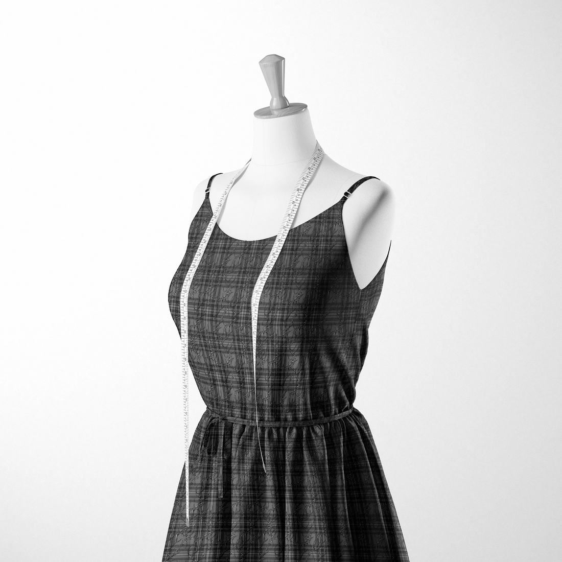  sutex woven dress form mockup