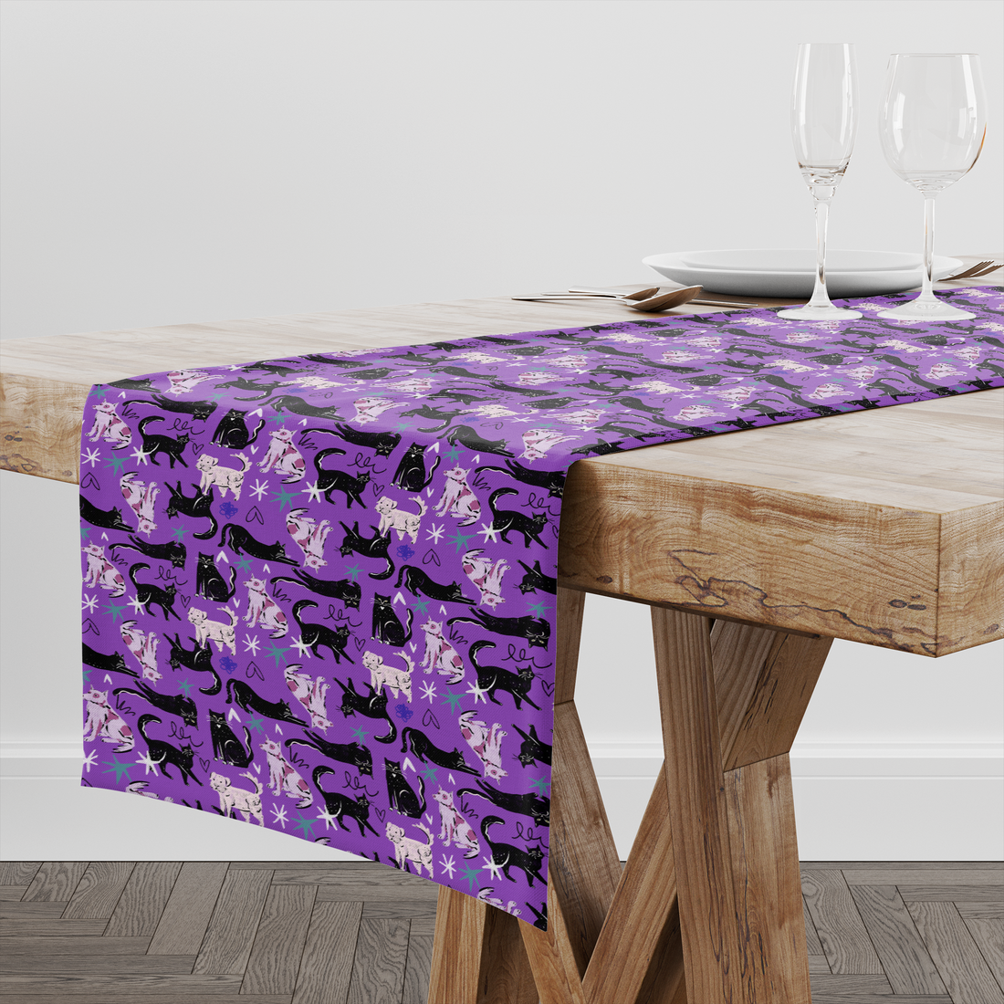  table runner mockup