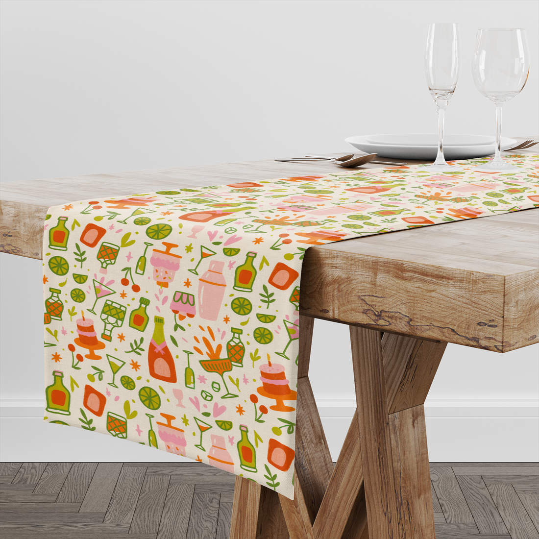  table runner mockup