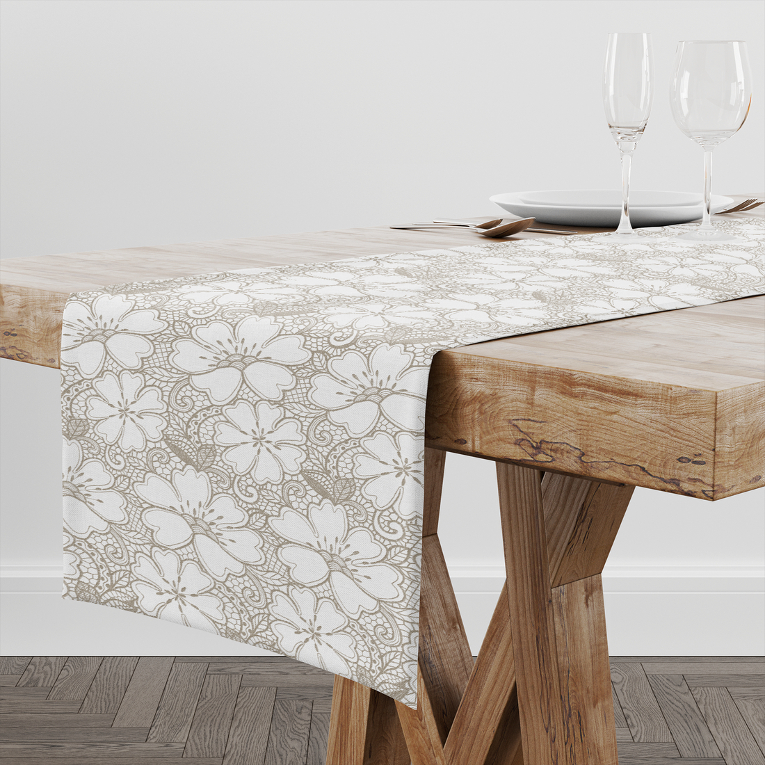  table runner mockup