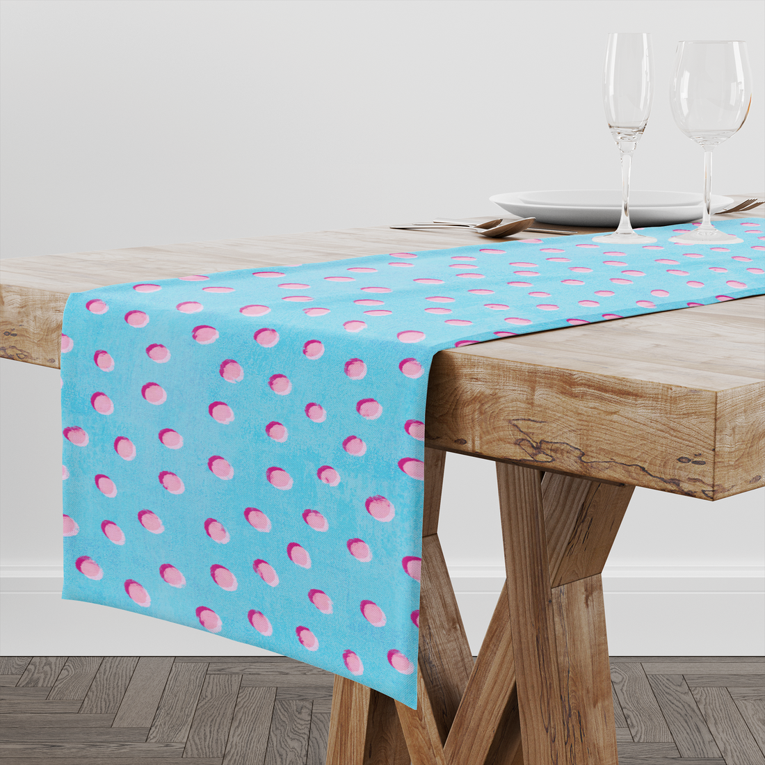  table runner mockup